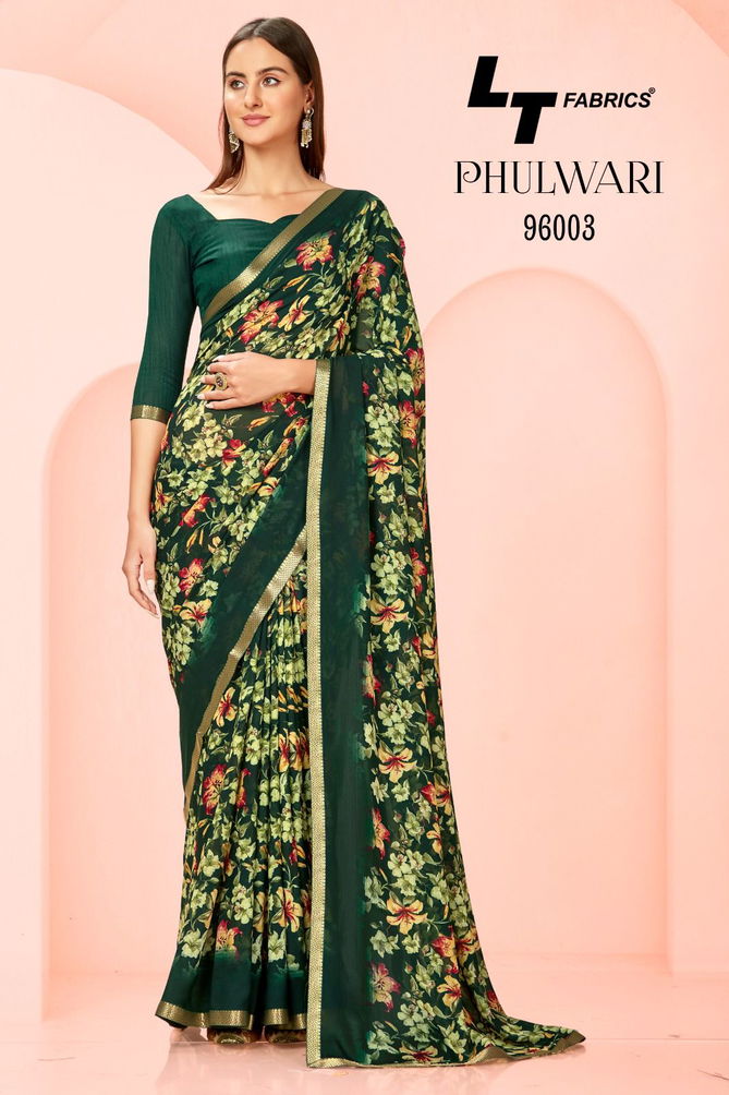 Phulwari Floral By LT Fabrics Printed Sarees Catalog